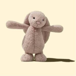 Soft Pink Bunny Plush